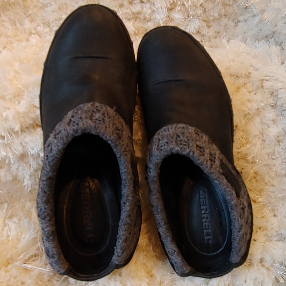 Merrell Lux Sweater Wrap Slip On Studded Clog - Picture 4 of 6